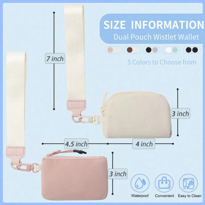 KeyChain Wallet Wristlet Walle